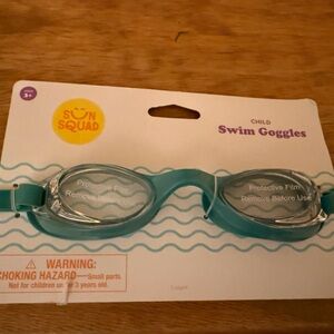 Sun Squad Kids Swim Goggles - Blue